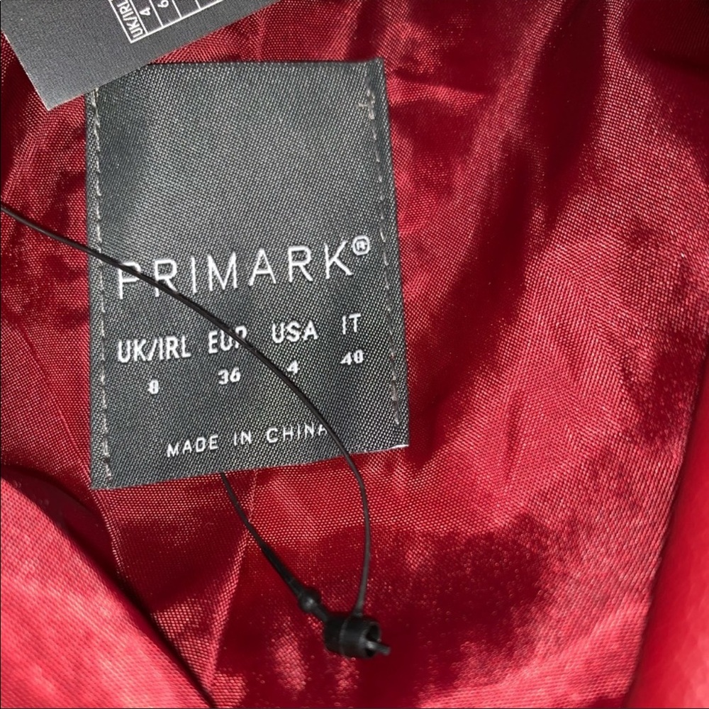 Red Leather Jacket - Picture 3 of 4